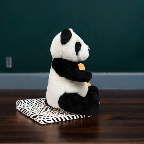 Mirada Panda  Soft Toy - 35cm white/Black