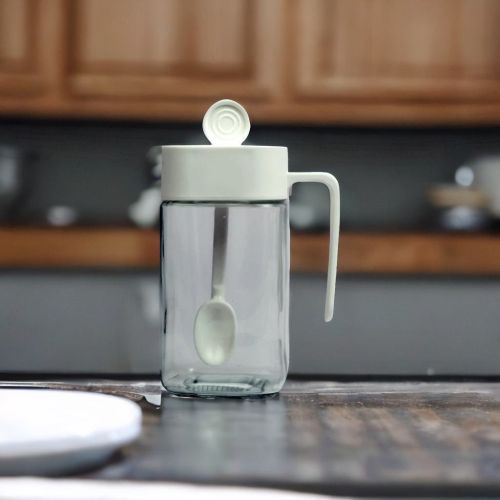 Airtight Glass Jar with Spoon|250ml